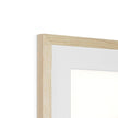 close up of wooden picture frame