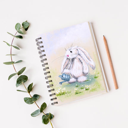 Watering the Flowers - Notebook
