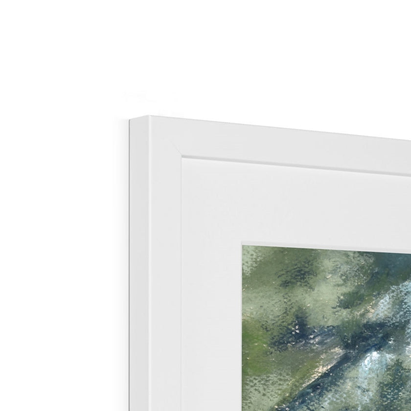 Lady in a Kimono - Framed & Mounted Print