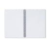 Yellow Daisy art designed notebook. Graph pages