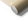 For You, rabbit art print, corner detail and cardboard tube used for shipping purposes.